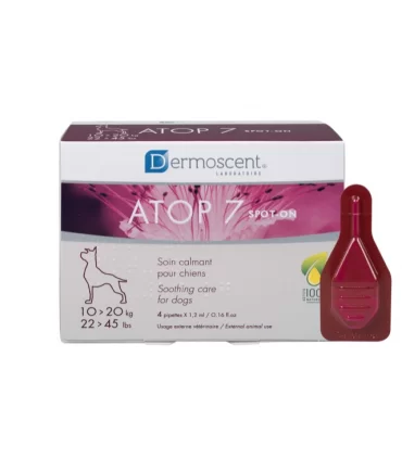 Dermoscent atop 7 spot-on 10-20 kg 4 pipette