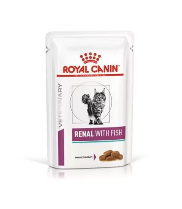 Royal canin gatto renal pesce 12 buste 85 gr