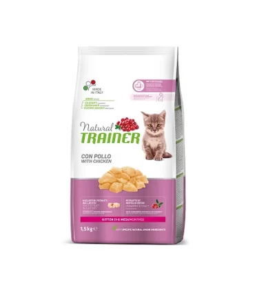 Natural trainer Kitten con Pollo Fresco 1,5 kg