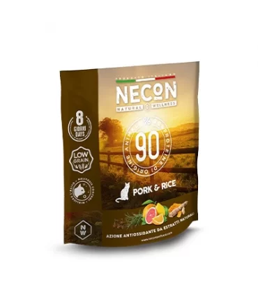 Necon natural wellness gatto adult maiale e riso 400 gr