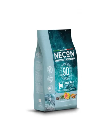Necon natural wellness gatto adult steril low fat pesce e krill 1,5 kg