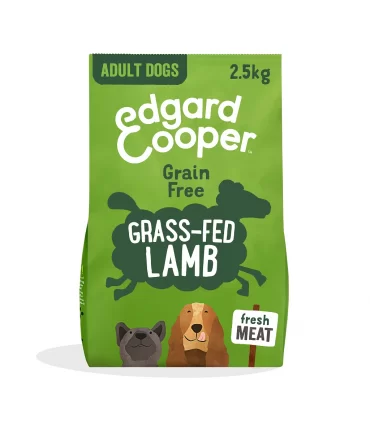 Edgard & Cooper Adult Carne Fresca Di Agnello Nutrito Con Erba Senza Cereali 2,5 kg
