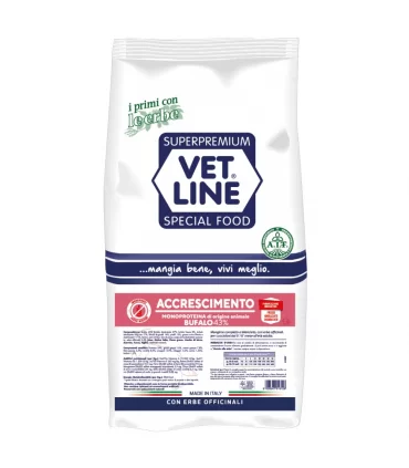 Vet line cane accrescimento bufalo 12,5 kg