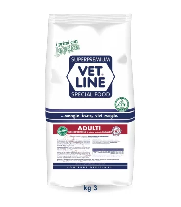 Vet Line cane adulto bufalo 3 kg
