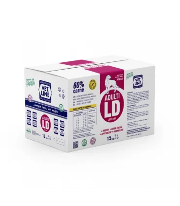 Vet Line cane adulto ld agnello 12 kg