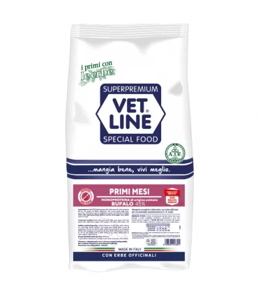 Vet Line cane primi mesi bufalo 3 kg