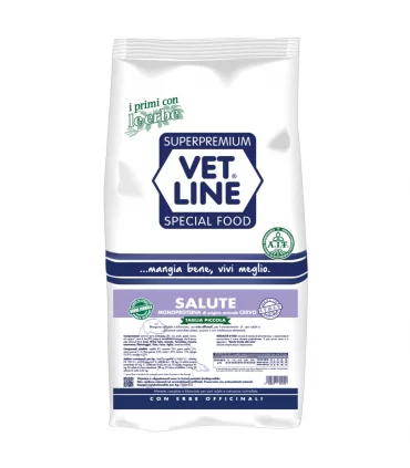Vet Line cane taglia piccola salute cervo 12,5 kg