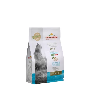 Almo nature HFC gatto Adult Sterilizzato Merluzzo 300 gr