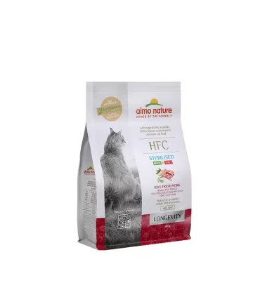Almo nature HFC gatto Longevity Sterilizzato Maiale 300 gr