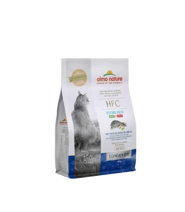 Almo nature HFC gatto Longevity Sterilizzato Spigola e Orata 300 gr
