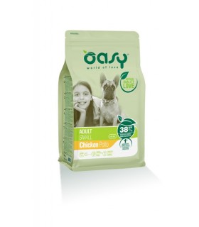 Oasy cane adult small pollo 1 kg