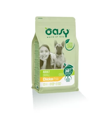 Oasy cane adult small pollo 1 kg