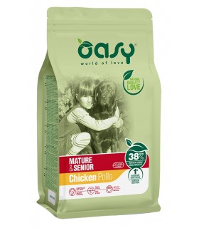 Oasy cane mature & senior pollo 3 kg