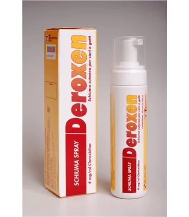 Deroxen schiuma 200 ml spray