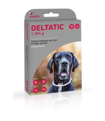 Livisto Deltatic 2 collari 75 cm 1.304 gr cani oltre 25 kg