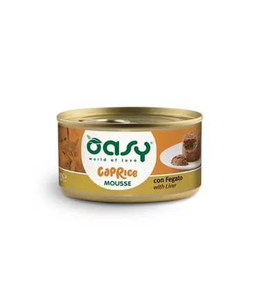 Oasy caprice gatto mousse con fegato 85 gr