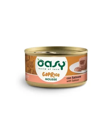 Oasy caprice gatto mousse con salmone 85 gr