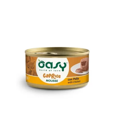 Oasy caprice gatto mousse con pollo 85 gr