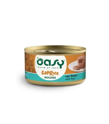 Oasy caprice gatto mousse con tonno 85 gr