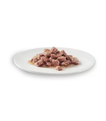 Oasy caprice gatto dadini in salsa con tonno 85 gr