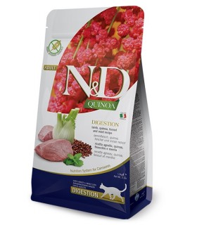 Farmina n&d quinoa gatto digestion agnello 5 kg