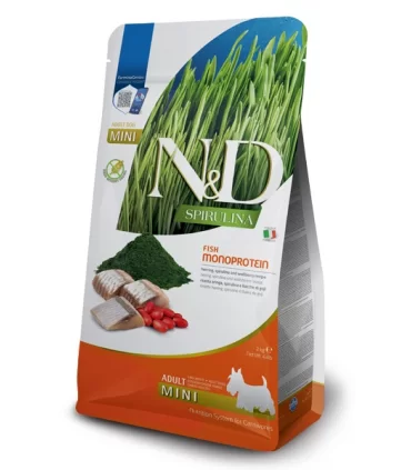 Farmina n&d spirulina cane adult mini aringa 2 kg