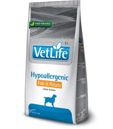 Farmina vet life cane hypoallergenic fish & potato 12 kg