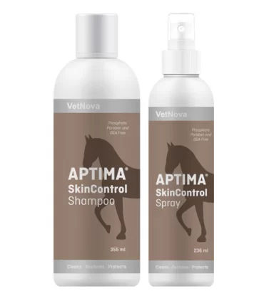 VetNova aptima skin control pack shampoo spray 355 ml