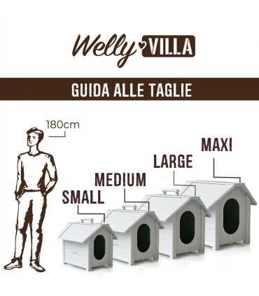 Welly Villa large bianca
