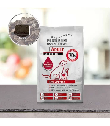 Platinum cane adult manzo e patate 1,5 kg