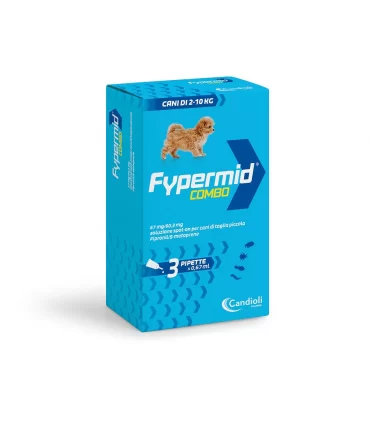 Candioli fypermid combo 3 pipette spot on cani piccoli 2-10 kg