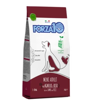 Forza 10 cane mini adult mantenimento agnello e riso 2 kg