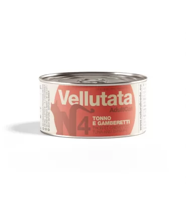 Natural code vellutata 4 tonno e gamberetti 85 gr