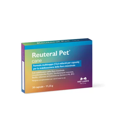 Nbf lanes reuteral pet cane 30 capsule 11,25 gr
