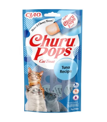 Inaba cat churu pops tonno 15x4 tubi 60 gr