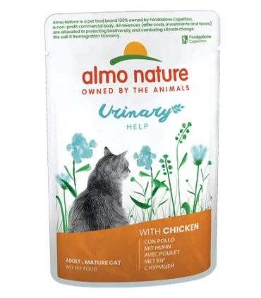 Almo nature gatto urinary help pollo bustina 70 gr