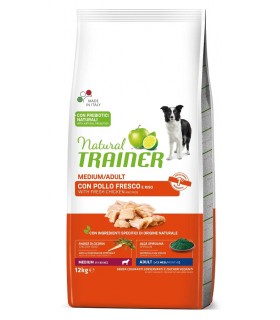 Natural trainer cane Adult Medium con pollo 12 kg