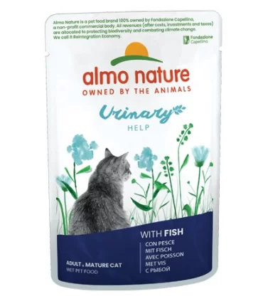 Almo nature gatto urinary help pesce bustina 70 gr