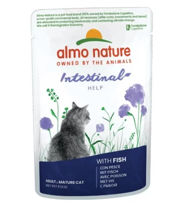 Almo nature gatto intestinal help pesce bustina 70 gr