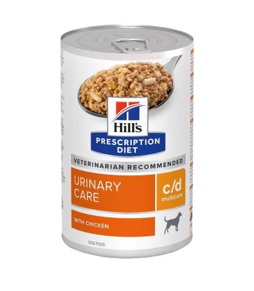 Hill's Prescription Diet Cane urinary care c/d multicare pollo 370 gr