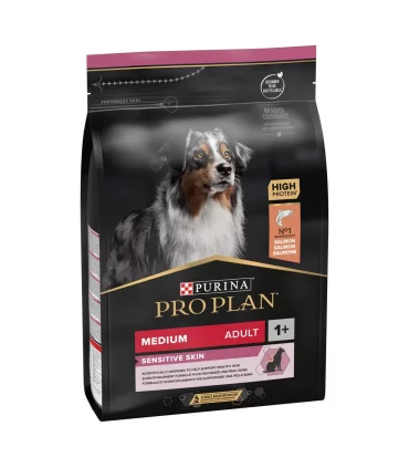 Purina proplan adult medium sensitive skin salmone 3 kg