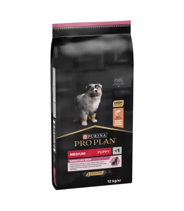 Purina Proplan puppy medium sensitive skin salmone 12 kg