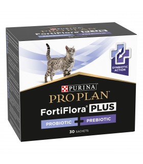 Purina Pro Plan gatto Fortiflora Plus Probiotic + Prebiotic 30 buste 1,5 gr