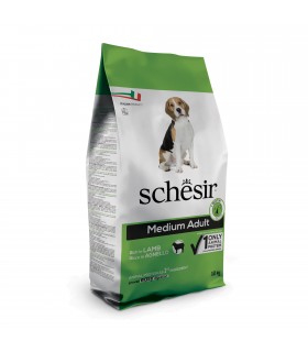 Schesir cane Medium Adult Mantenimento ricco in agnello 12 kg