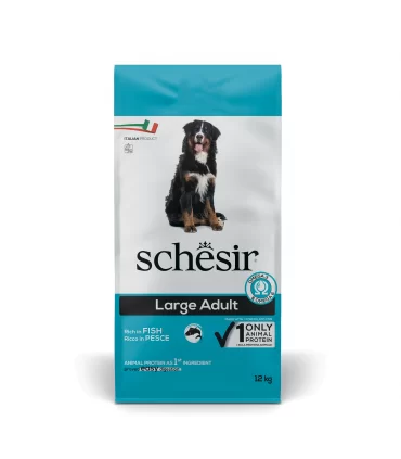 Schesir cane Large Adult Mantenimento ricco in pesce 12 kg