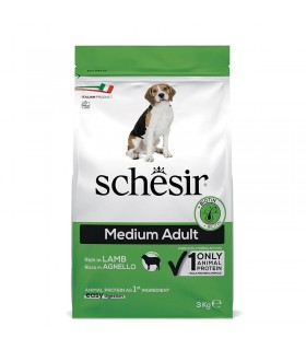 Schesir cane Medium Adult Mantenimento ricco in agnello 3 kg