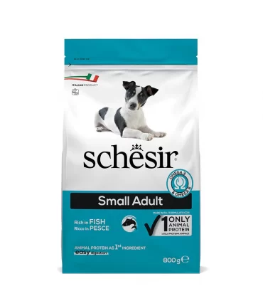 Schesir cane Small Adult Mantenimento ricco in pesce 800 gr