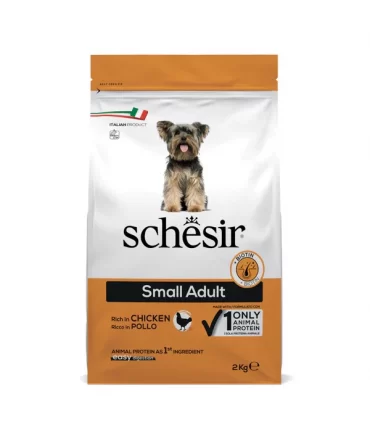 Schesir cane Small Adult Mantenimento ricco in pollo 2 kg