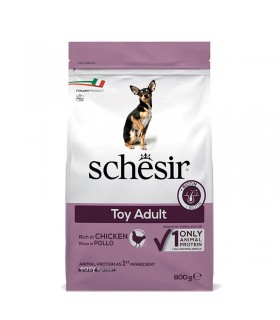 Schesir cane Toy Adult Mantenimento ricco in pollo 800 gr