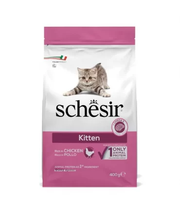 Schesir gatto Kitten ricco in pollo 400 gr